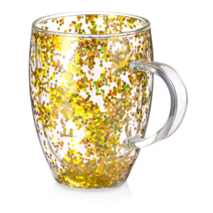 прозрачный/золотистый