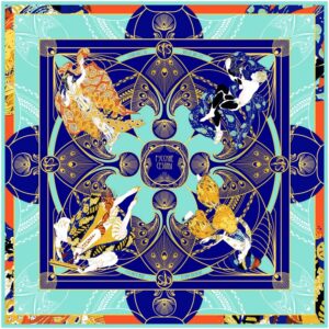 Платок «Русские сезоны. Леон Бакст»