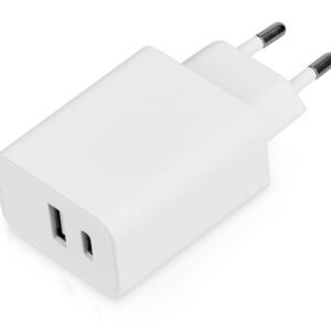 Сетевое зарядное устройство c выходами USB-A и USB-C «Recharger», 10 Вт