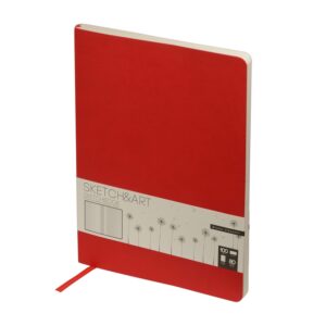 Скетчбук B5 «Sketch & Art» 100 г/м2, soft-touch