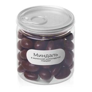 Миндаль в молочной шоколадной глазури «Glazura», 140 гр