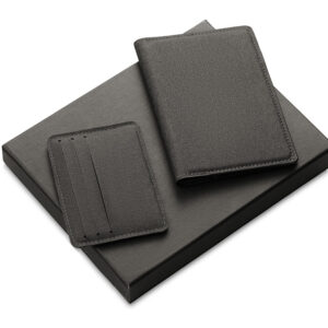 Подарочный набор «Consul»: обложка для паспорта и картхолдер