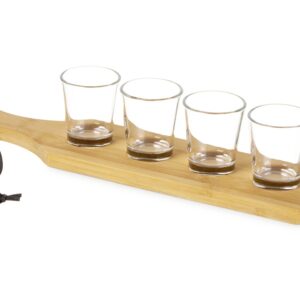 Набор стопок на бамбуковой подставке «Shots»