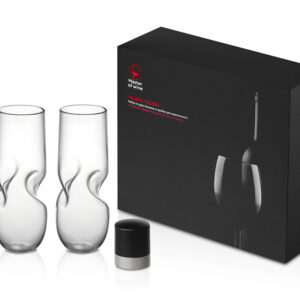 Набор из двух бокалов и пробки для шампанского «Bubbly Bliss»