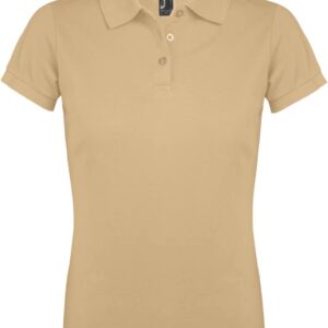 Рубашка поло женская Prime Women 200 бежевая