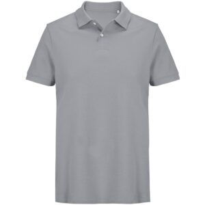 Рубашка поло унисекс Pacific, серая