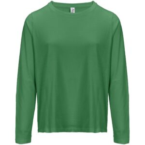 Футболка с длинным рукавом женская Monarch Women, ярко-зеленая