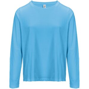 Футболка с длинным рукавом женская Monarch Women, ярко-бирюзовая