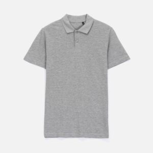 Рубашка поло унисекс Pulse, серый меланж