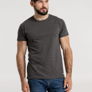 Футболка унисекс Firm Wear, черный меланж