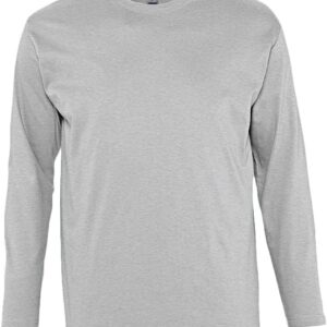 Футболка с длинным рукавом Monarch 150, серый меланж