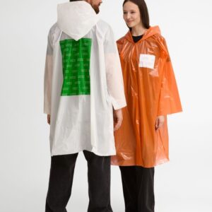 Дождевик-плащ BrightWay с печатью в один цвет на заказ