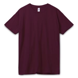 Футболка унисекс Regent 150, бордовая