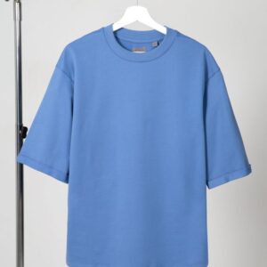 Футболка оверсайз унисекс Kosmos 2.0, синяя