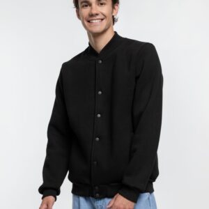 Бомбер Graduate, черный