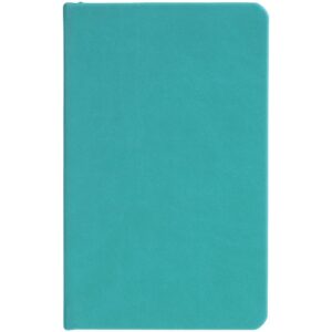 Блокнот Cluster Mini в клетку, бирюзовый