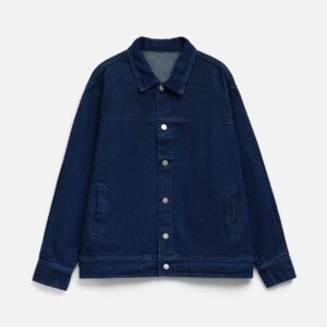 Куртка джинсовая O1, темно-синяя