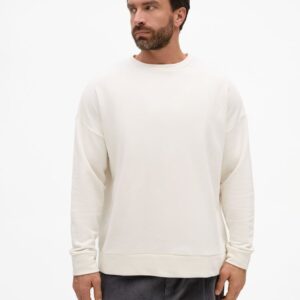 Свитшот унисекс S2, молочно-белый