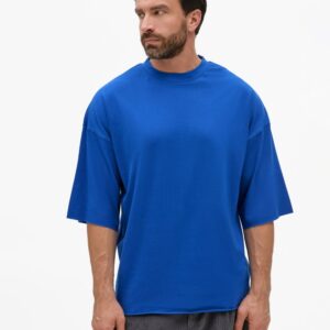 Футболка унисекс оверсайз T1, синяя