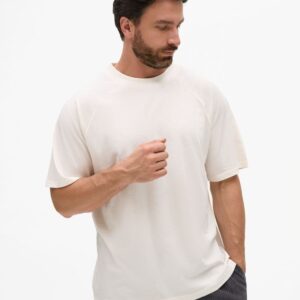 Футболка унисекс оверсайз T2, молочно-белая