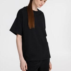 Футболка унисекс оверсайз T3, черная