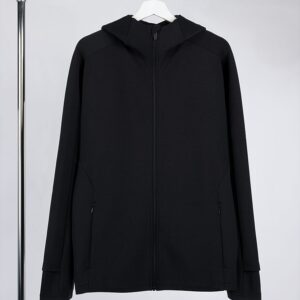 Куртка с капюшоном унисекс Begi, черная