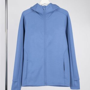 Куртка с капюшоном унисекс Begi, синяя