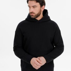 Худи оверсайз унисекс Snuggie, черное