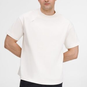 Футболка оверсайз унисекс Sinkopa, молочно-белая