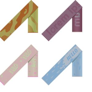 Шарф Fung XXL на заказ, полушерсть