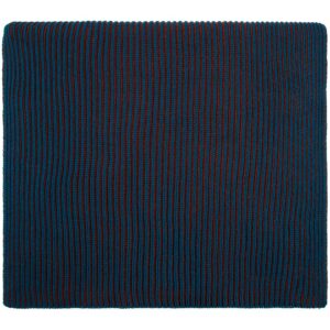 Шарф Nobilis, бирюзовый с терракотовым