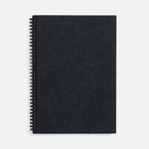 Ежедневник Notera Maxi, недатированный, черный