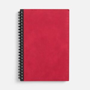 Ежедневник Notera Maxi, недатированный, красный