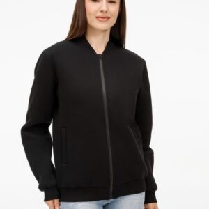 Бомбер унисекс Estado, черный