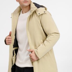 Куртка-парка унисекс Sfera, бежевая