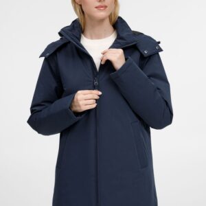 Куртка-парка унисекс Sfera, темно-синяя