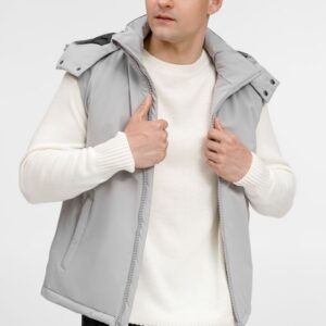 Жилет унисекс Sfera, светло-серый