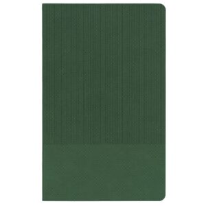 Ежедневник Knit, недатированный, зеленый