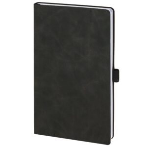 Ежедневник Nubuck Touch, недатированный, черный