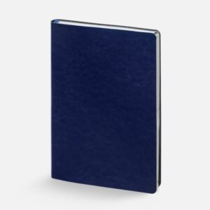 Ежедневник Nebraska Flex, недатированный, синий с серебром