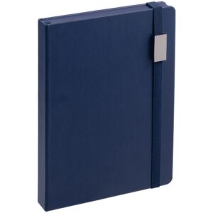 Ежедневник New Factor Metal, темно-синий