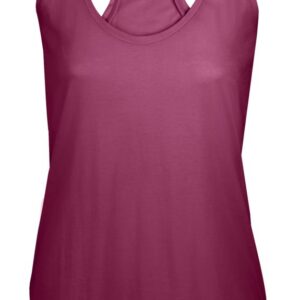 Майка женская Moka 110, темно-розовая (малиновая)