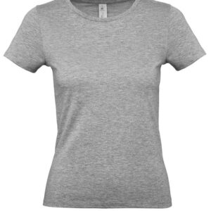 Футболка женская E150, серый меланж